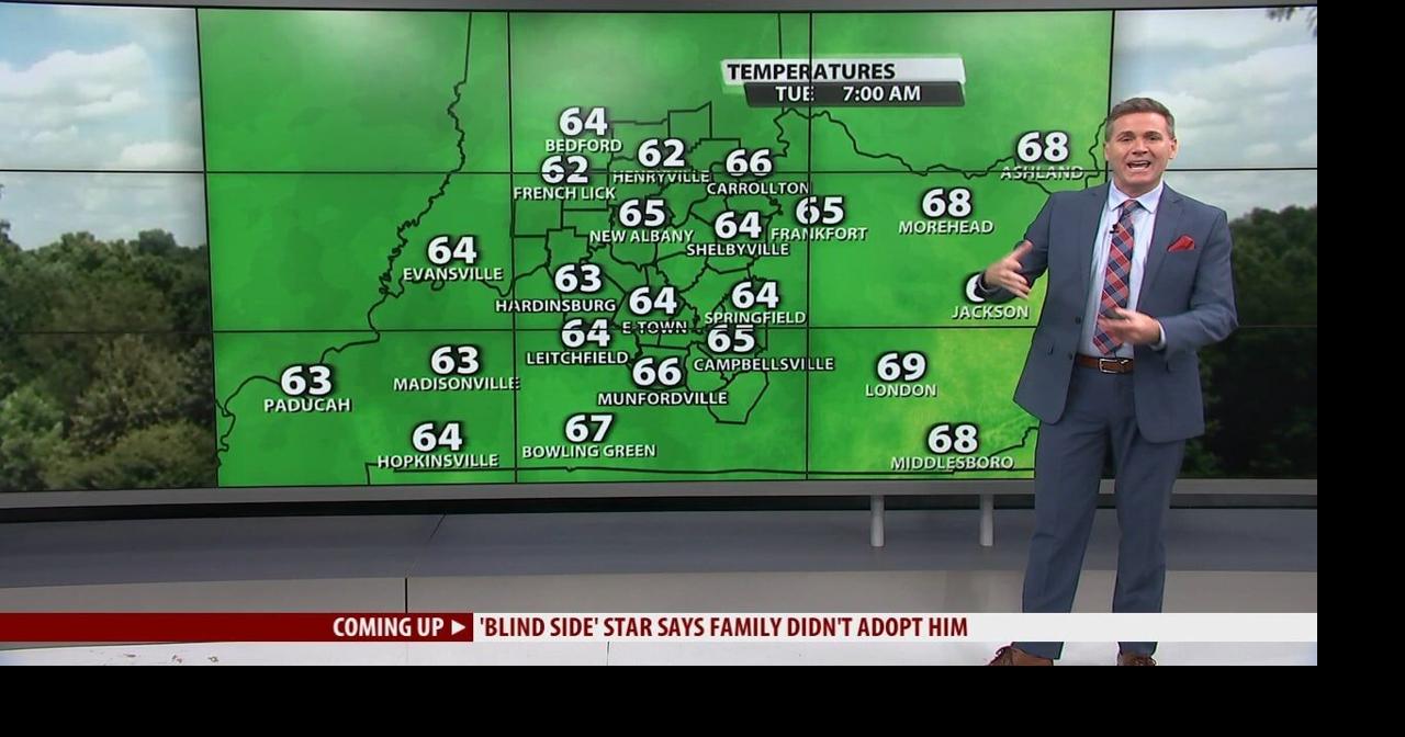 Jude Redfield's Tuesday Morning Forecast Weather
