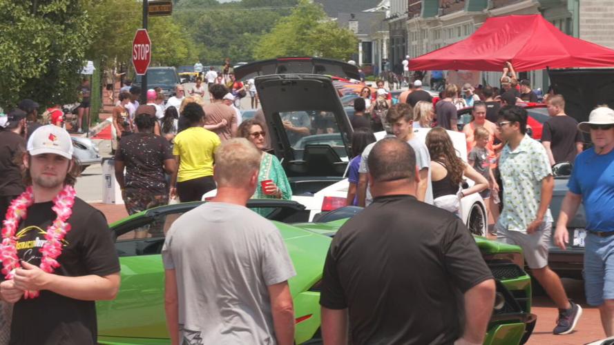 Norton Commons exotic car show 6-24-23