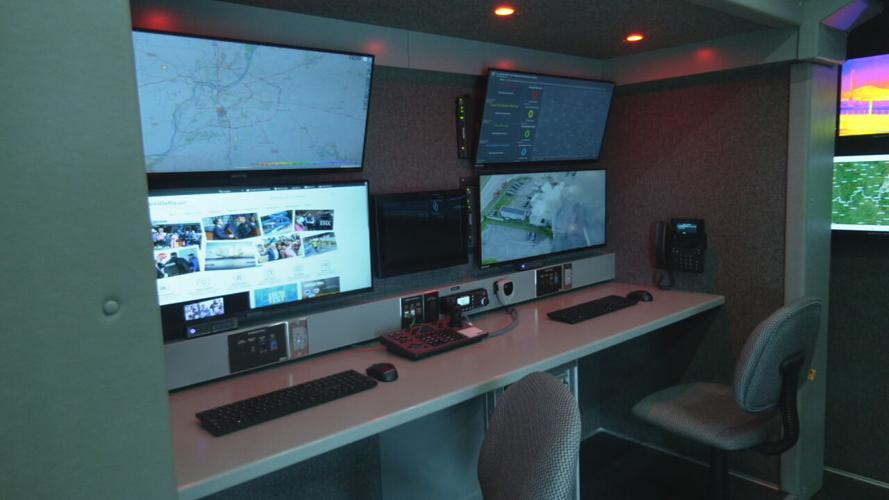 Louisville Metro Emergency Services mobile operations center