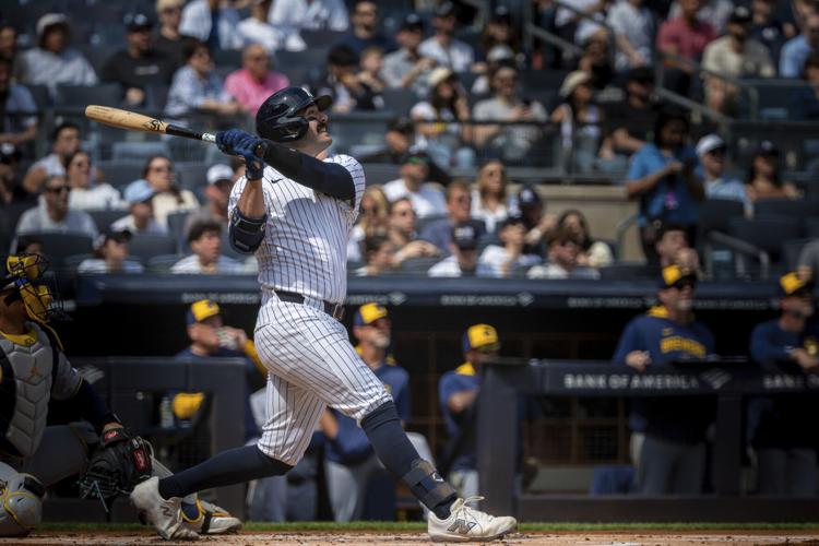 Brewers Yankees Baseball