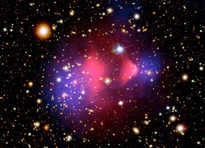 Dark Matter: The universe is made up of three components, one acting as the invisble glue that holds it all together...