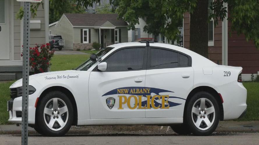 New Albany Police cruiser