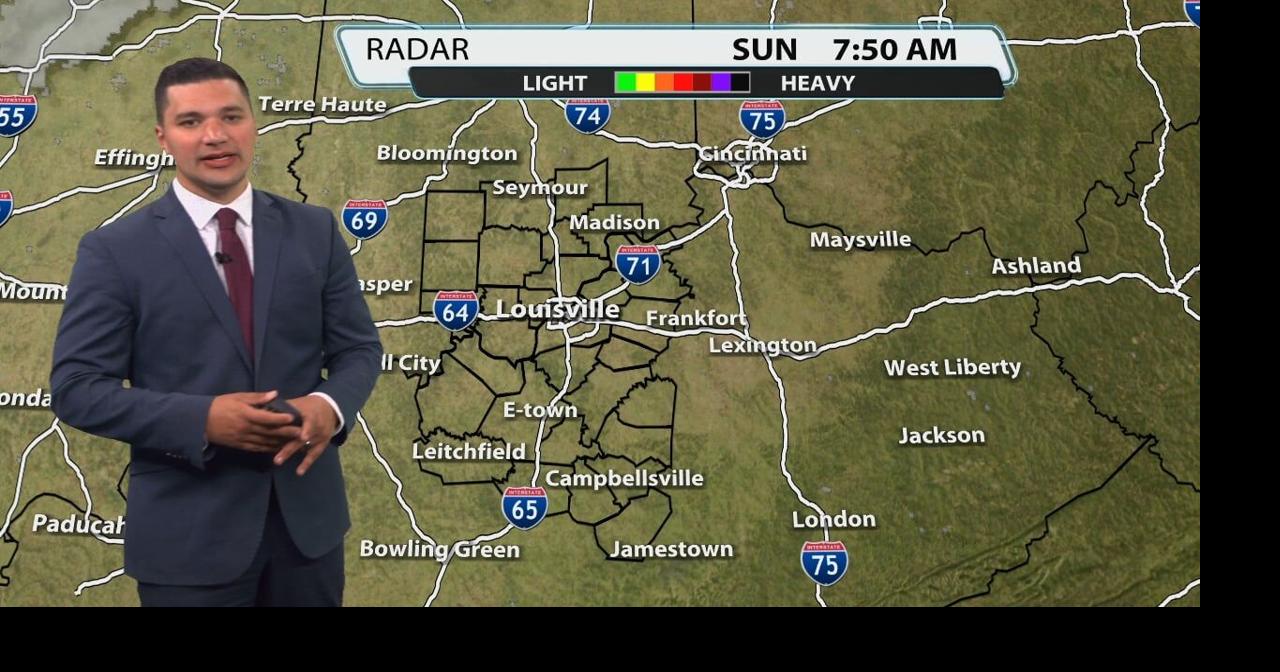 Bryce Jones' Sunday morning forecast