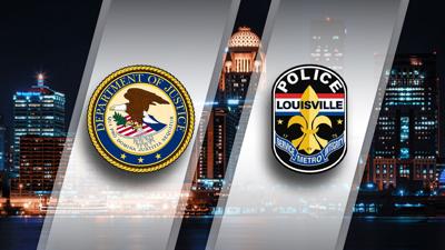 DOJ and LMPD logos side by side