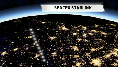 SPACEX STARLINK: What Time On Monday Night You Can See A Train Of Satellites...