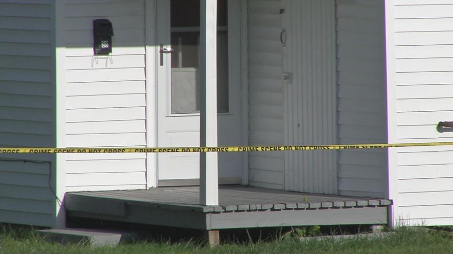 New Albany death investigation scene