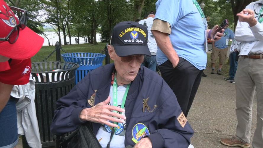 Lee Smith on Honor Flight