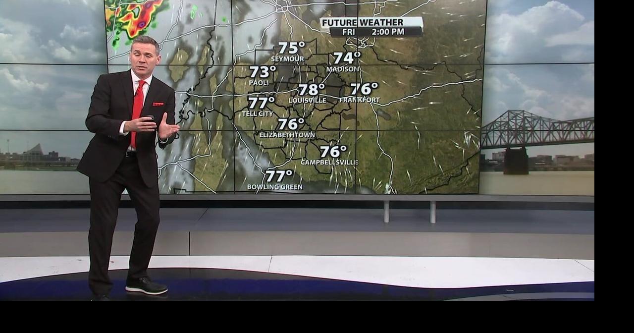 Jude Redfield's Friday Morning Forecast Weather