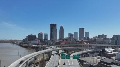 Downtown Louisville Skyline