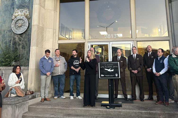 UPS plane crash vigil - UPS teamsters 11-7-25