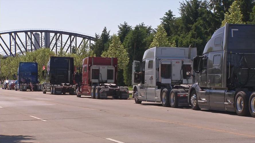 trucker protest