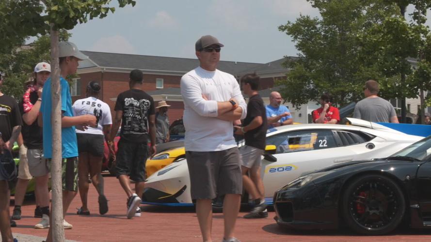 Norton Commons exotic car show 6-24-23