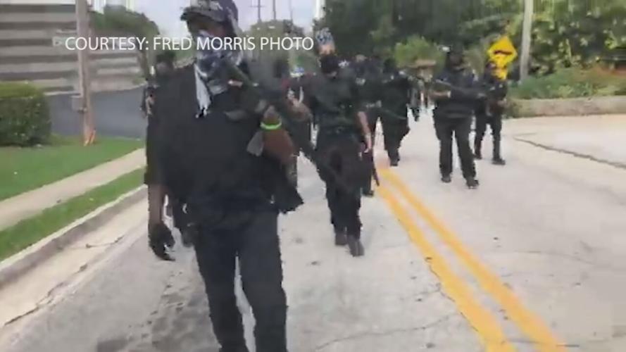 NFAC marchers (file video)
