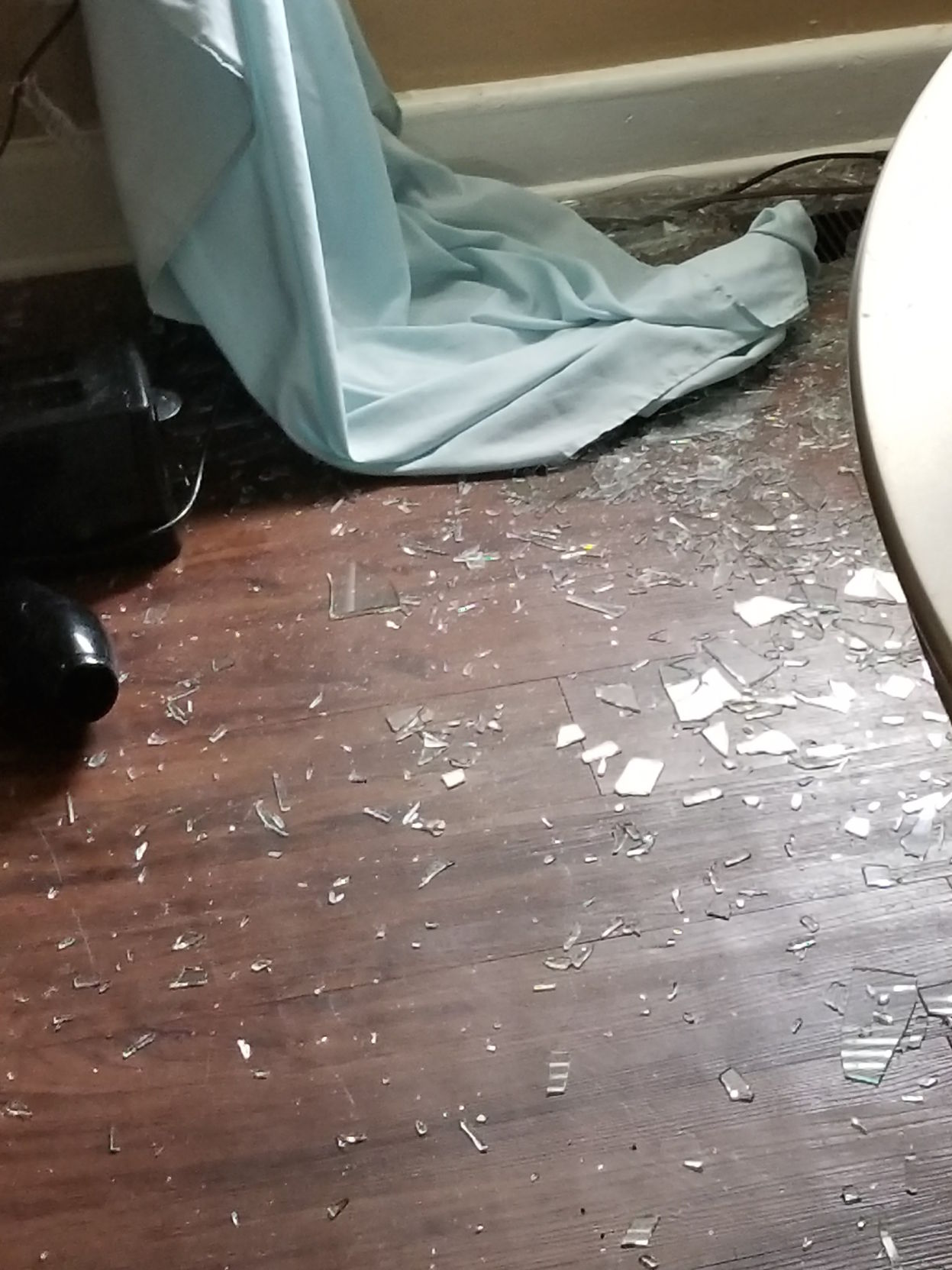 Home of Nashayla Jones after April 27, 2017 LMPD SWAT incident