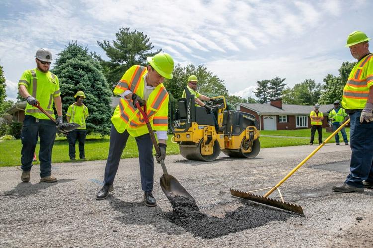 pothole blitz in Louisville - 5.13.24