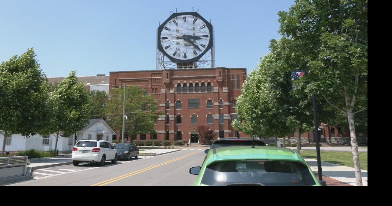 Clogate Clock, Jersey City, New Jersey, The Colgate Clock i…