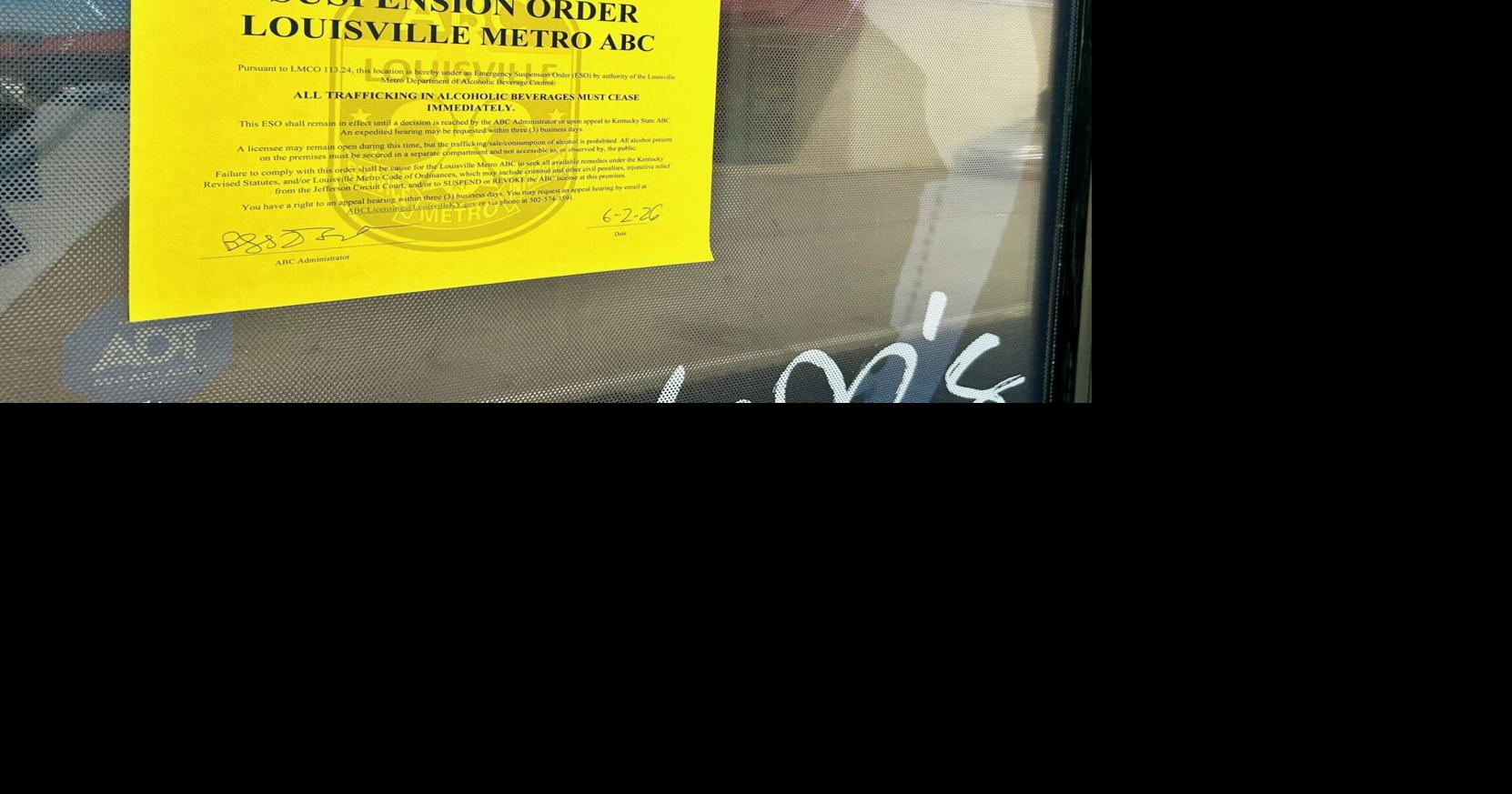 Louisville ABC will enforce newly amended ordinance forcing some businesses to hire private security Jul 31, 2026 Jul 31, 2026 Updated 9 mins ago