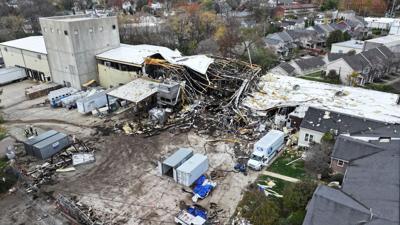 plant explosion damage Louisville