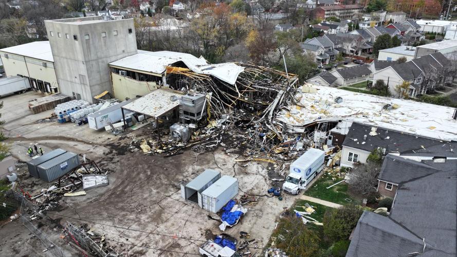 plant explosion damage Louisville
