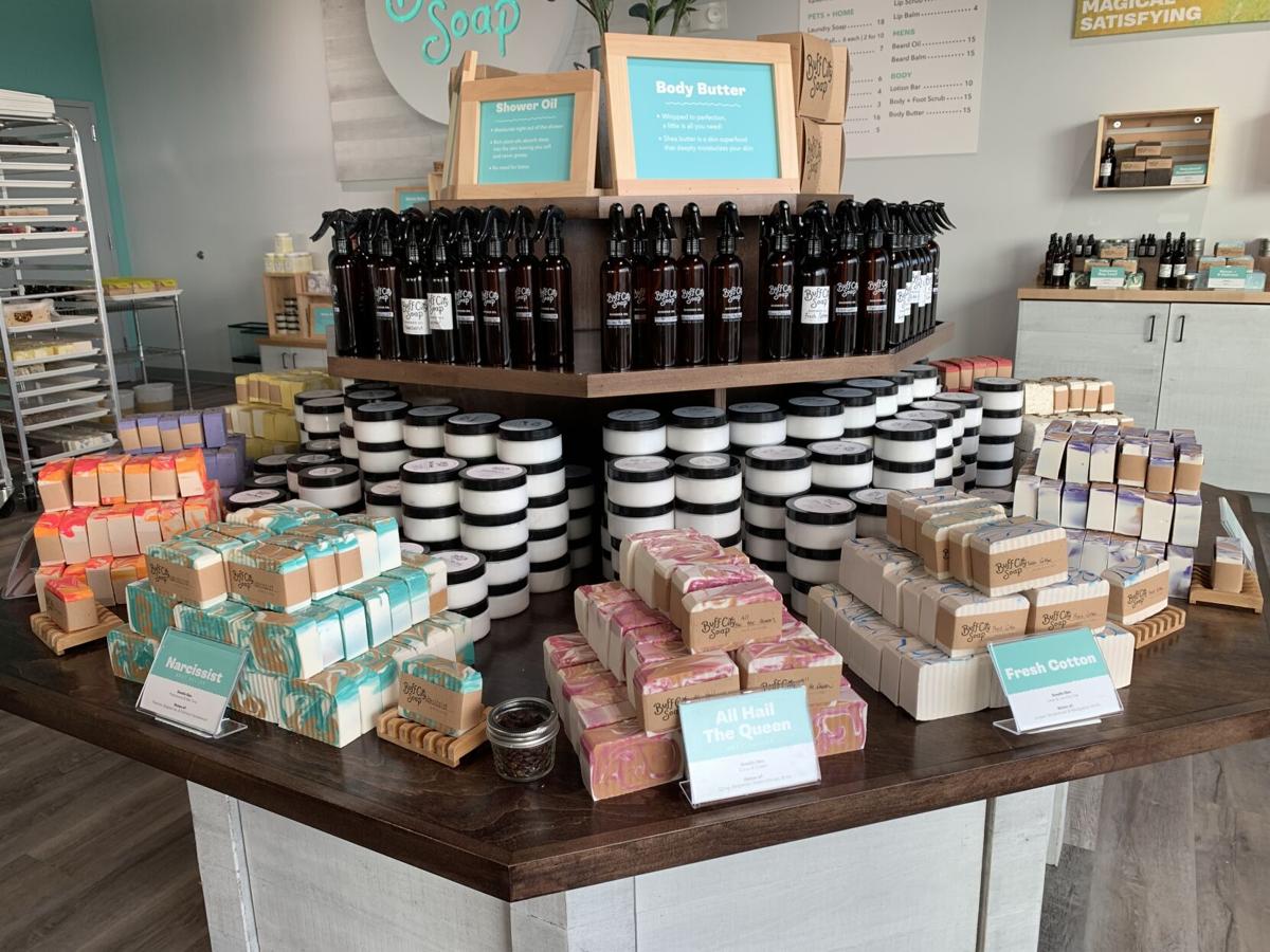 Buff City Soap brings its style of soap making to Jeffersonville