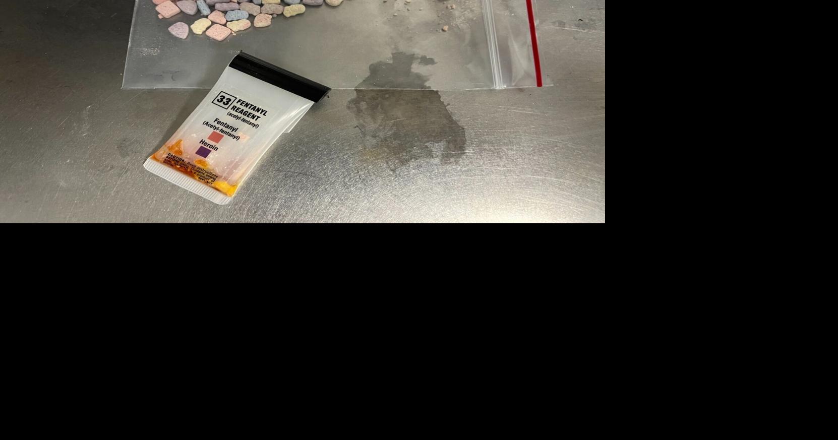 Police in southern Indiana seize fentanyl pills packaged as candy during traffic stop