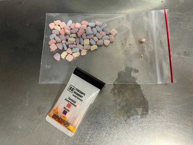 Fentanyl pills seized by Floyd County Sheriff - 3.8.26