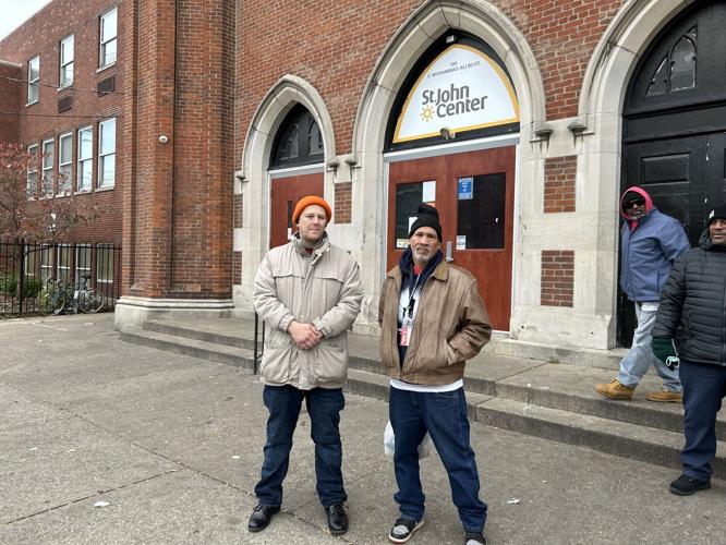 Zachary Smith and Todd Holland, Clients of the St. John Center