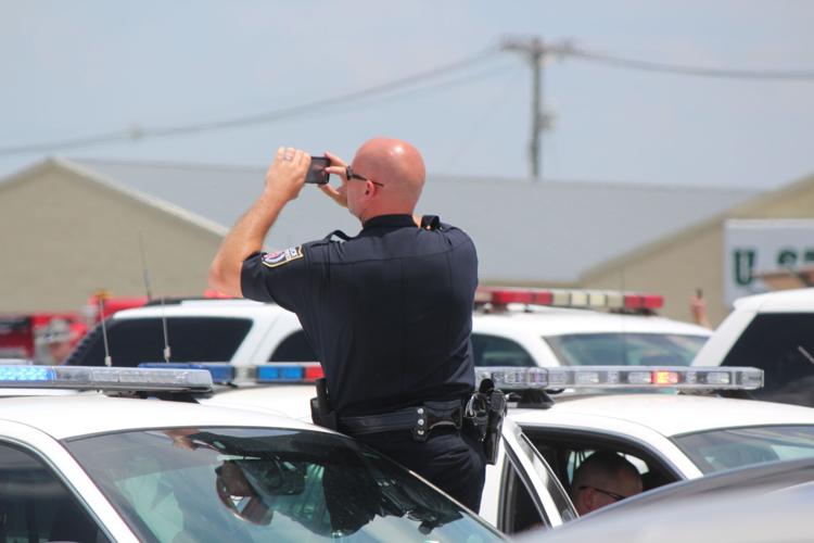 Funeral service and procession for Bardstown Police Ofc. Jason Ellis on May 30, 2013