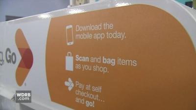 Kroger's new 'Scan, Bag, Go' technology is designed to help shoppers save time, money