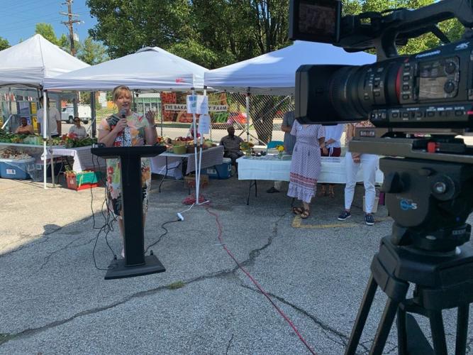 Lt. Gov. Coleman visits Louisville to honor National Farmer's Market Week