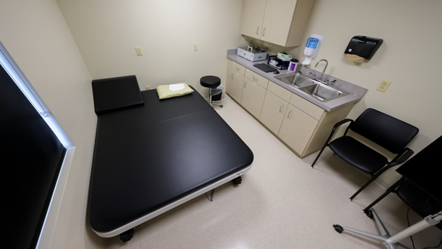 Frazier Rehab Kosair for Kids Pediatric Center Exam Room