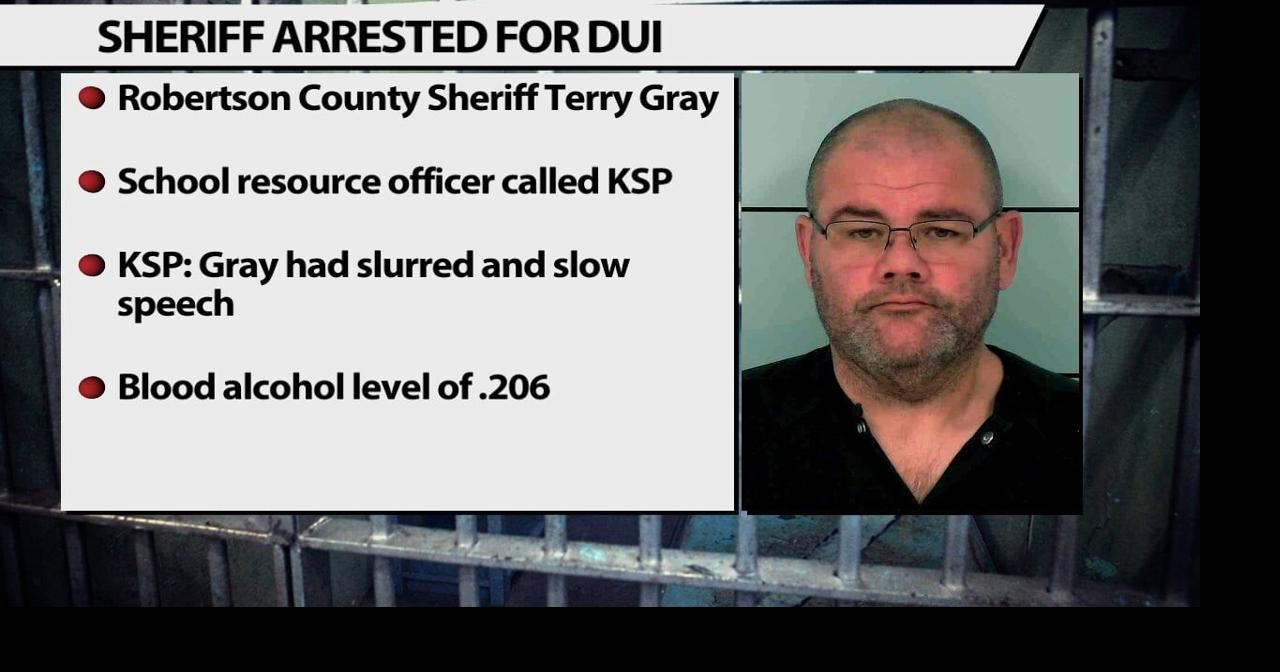 Kentucky sheriff arrested for DUI Wdrbvideo