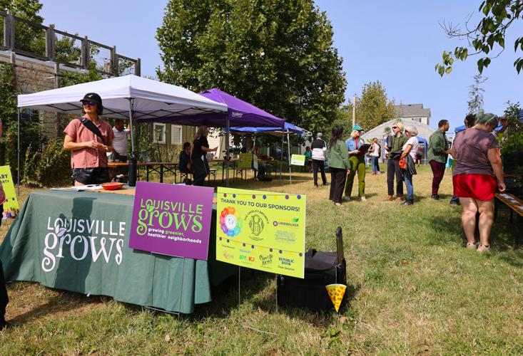 Entrance to Louisville Grows event.JPG