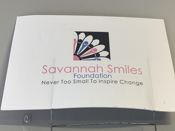 Banner showing the logo of the Savannah Smiles Foundation
