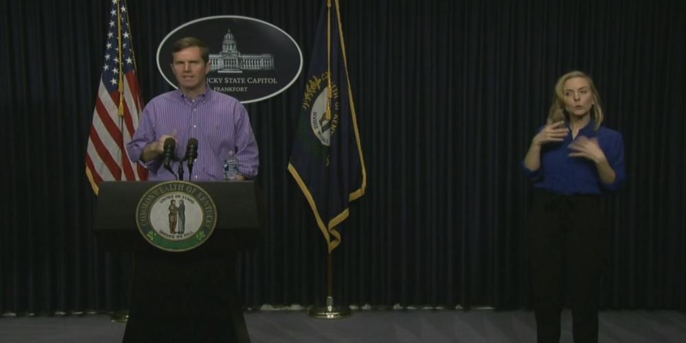 Gov. Andy Beshear during COVID-19 presser (3/21/20)
