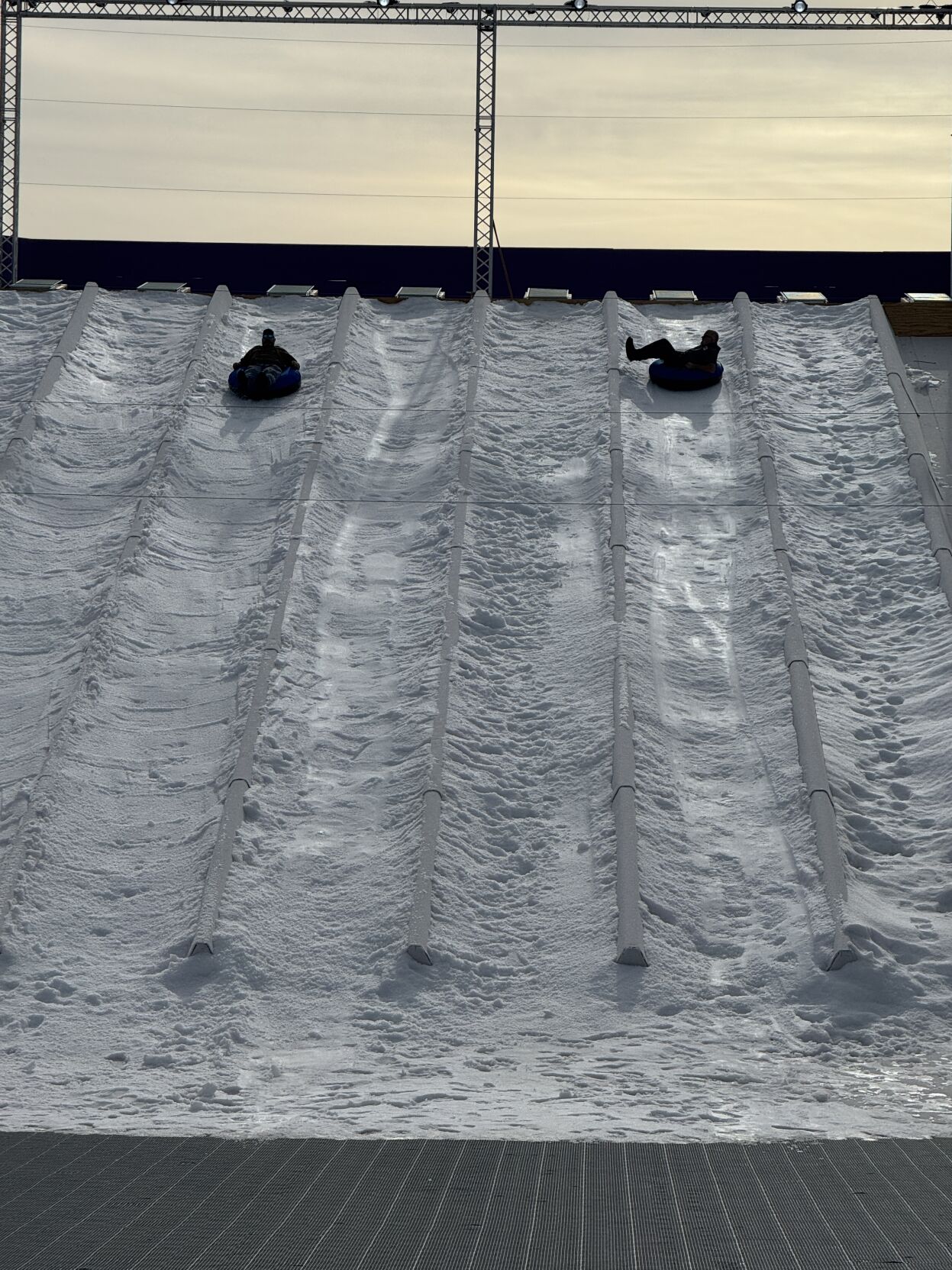 Christmas at Kentucky Kingdom prep 11-8-24