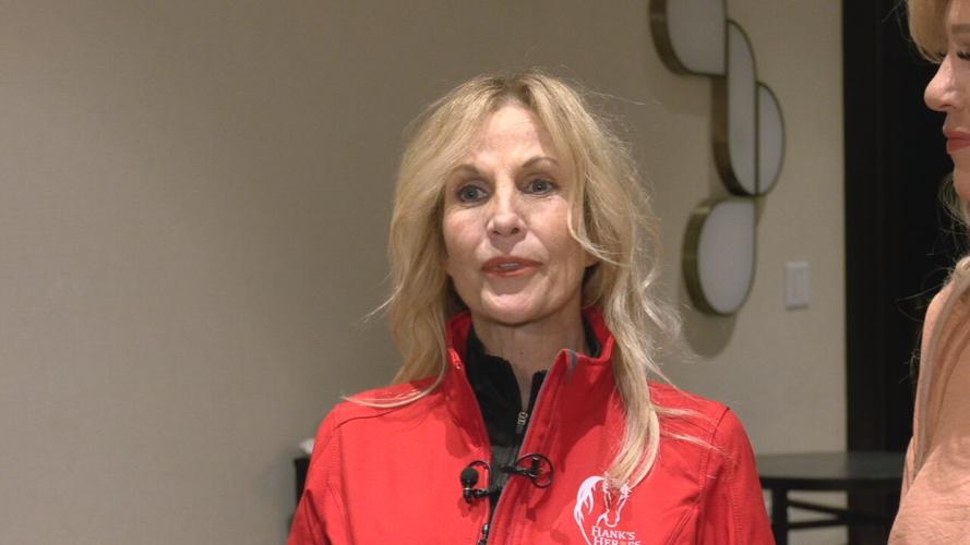 Tammi Jo Regan, owner of Hank the Horse