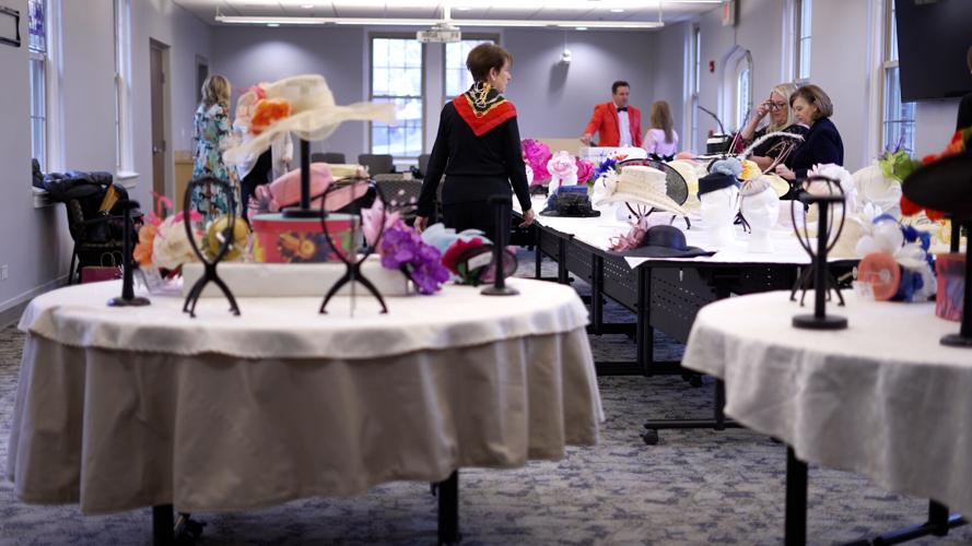 Derby hats on display for Kosair Charities 2023 Hats on for Healing auction