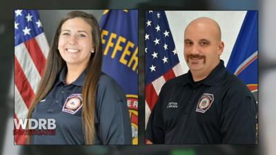 HR Director Jennifer Crawford and Maj. Eric Brown.