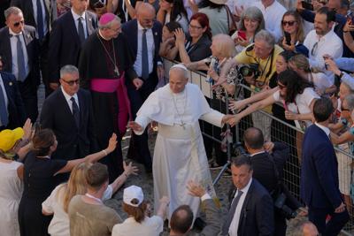 APTOPIX Italy Pope