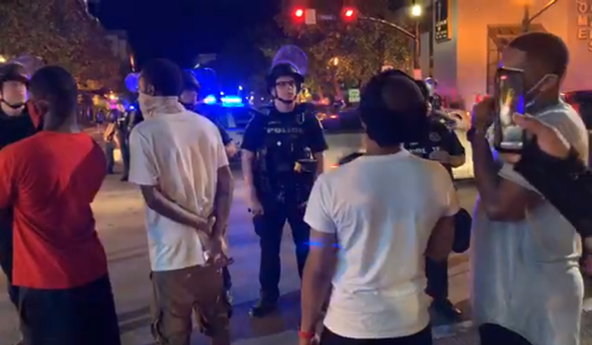 Protesters gather in downtown Louisville demanding justice for Breonna Taylor
