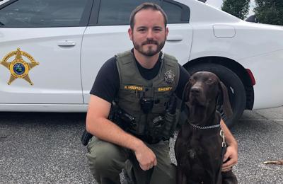Harrison County Sheriff's Department new K-9 (Sept. 2019)