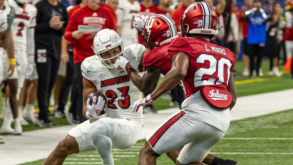 GALLERY, Louisville's 21-14 win over Indiana in photos, Sports