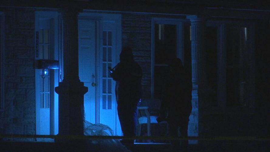 April 20, 2021 homicide scene in 1200 block of Algonquin Parkway, where 10-year-old found dead