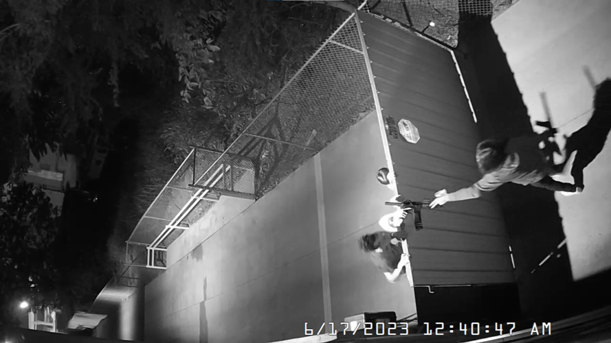 Surveillance video from Vendome Copper & Brass Work