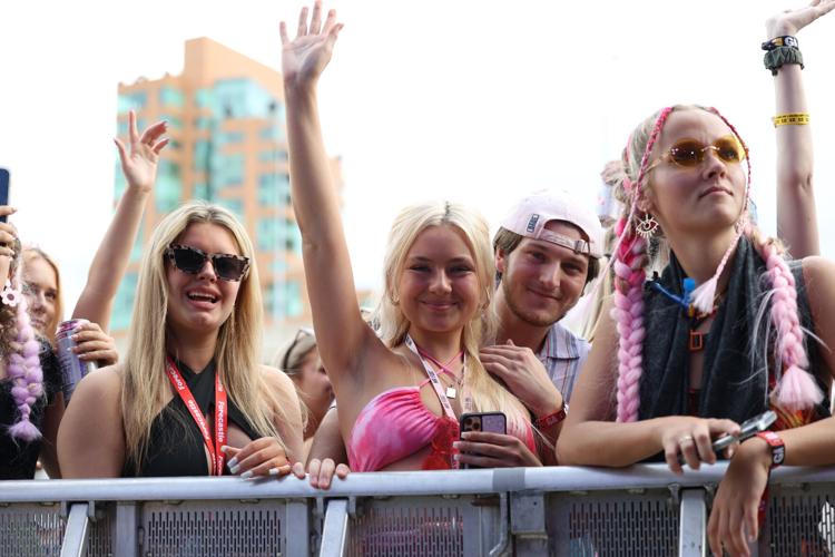 People watch Dombresky and Noizu at Forecastle.JPG