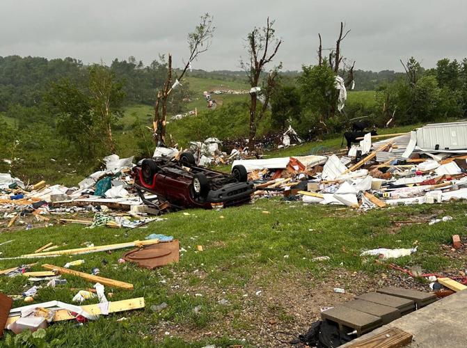 washington county sheriff ky long run road tornado damage photo 05/30/25