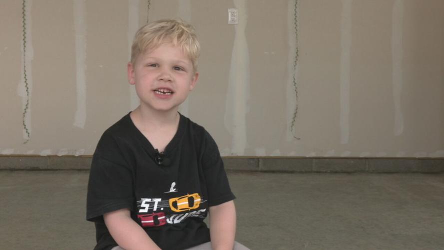 Knox Shepherd, a former patient at St. Jude Children's Research Hospital