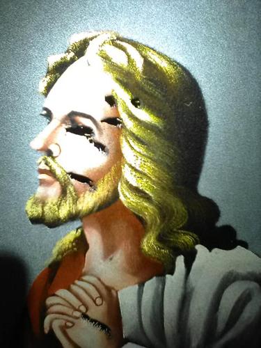 Damage to South Fork Church of God in Powell County, Kentucky after vandals break in