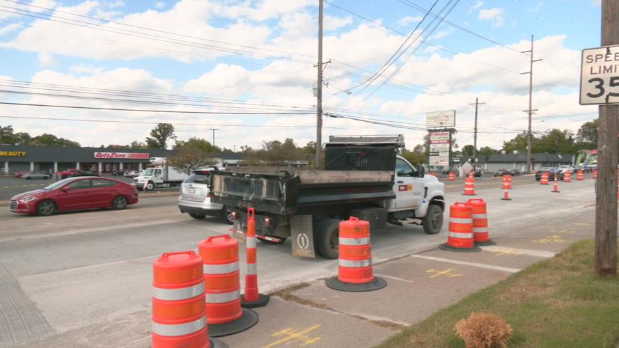 Hikes Lane construction - 10.9.23